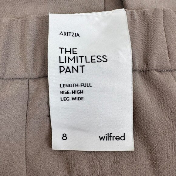 Wilfred | 8 | The Limitless Pant | High-rise | Wide-leg | Minimalist | Classic - Picture 7 of 16